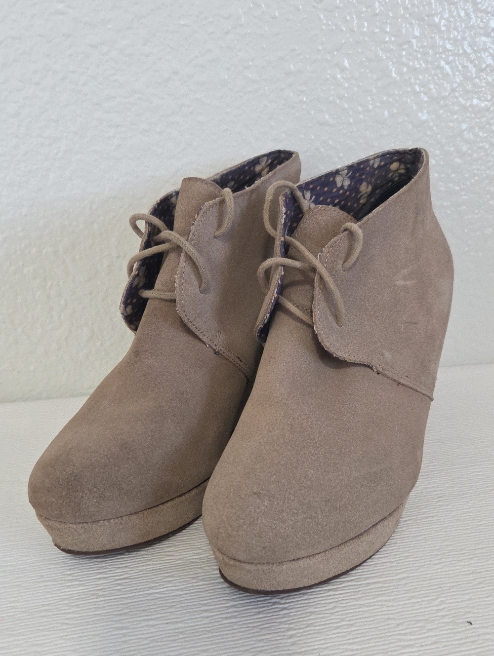 Lucky Brand Wedge Booties